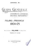 Guida generale di Milano e provincia
