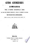 Guida giudiziaria lombarda (etc.)