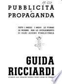 Guida Ricciardi la pubblicità in Italia