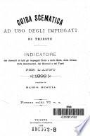 Guida scematica ad uso degli impiegati di Trieste