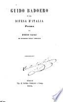 Guido Badoero o La difesa d'Italia