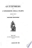 Guttenberg o l'invenzione della stampa dramma storico
