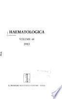 Haematologica, archivio