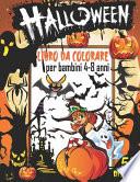 Halloween Libro da colorare per bambini 4-8 anni