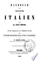 Handbuch fur reisende in Italien
