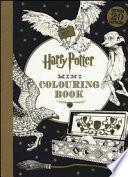 Harry Potter mini colouring book