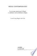 Hegel contemporaneo