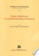 Hegel, Heidegger e la questione della romanitas