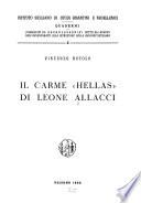 Hellas. Italian & Greek. 1966