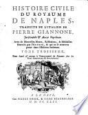 Histoire Civile du Royaume de Naples