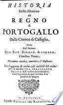 Historia della disunione del Regno di Portogallo dalla Corona di Castiglia