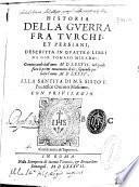 Historia della guerra fra turchi et persiani