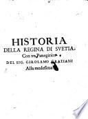Historia della Sacra Real Maesta di Christina Alessandra, Regina di Suetia