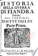 Historia delle Guerra di Fiandra