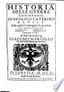 Historia delle guerre civili di Francia (etc.)