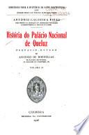 História do Palácio nacional de Queluz
