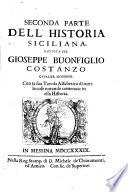 Historia Siciliana, Parte Secondo, Lib. I - X, Terza Parte, Lib. V & Tavola Alfabetica