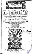 Historia Varia Di M. Lodovico Domenichi