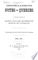 Historic Magazine and Notes and Queries