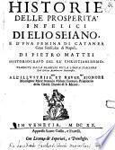 Historie delle prosperità infelici di Elio Seiano