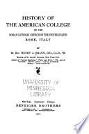 History of the American College