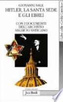 Hitler, la Santa Sede e gli ebrei