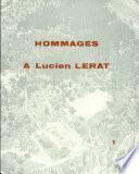 Hommages à Lucien Lerat