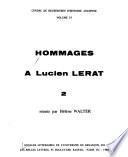 Hommages à Lucien Lerat