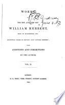 Horæ pedestres; or Prose works. Attila, king of the Huns: Supplement containing some six hundred additional lines to Attila, books VIII, XI and XII. 2d ed. London, 1841