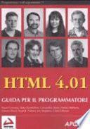 HTML 4.01. Guida per il programmatore