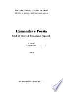 Humanitas e poesia