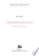 Hypotheses non fingo