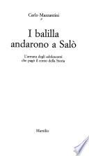 I balilla andarono a Salò