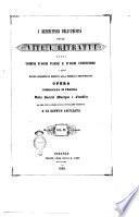 I benefattori dell'umanità, ossia Vite e ritratti degli uomini d'ogni paese e d'ogni condizione i quali hanno acquistato diritto alla pubblica riconoscenza