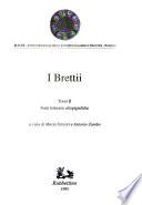 I Brettii: Fonti letterarie ed epigrafiche