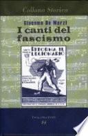 I canti del fascismo