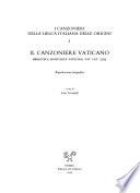 I canzonieri della lirica italiana delle origini