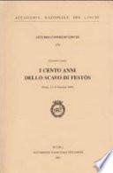 I cento anni dello scavo di Festòs