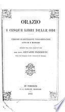I cinque libri delle odi