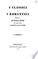I classici e i romantici