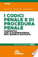 I codici penale e di procedura penale per l'esame di avvocato