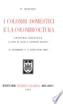 I colombi domestici e la colombicoltura