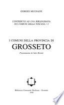 I comuni della provincia di Grosseto