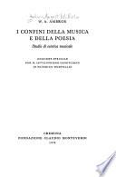 I confini della musica e della poesia