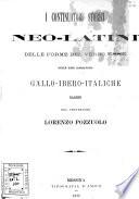 I continuatori storici neo-latini delle forme del verbo esse nelle zone idiomatiche gallo-ibero-italiche