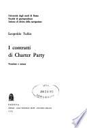 I contratti di charter party