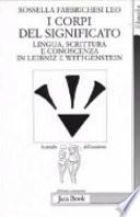 I corpi del significato