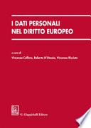 I dati personali nel diritto europeo