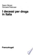I decessi per droga in Italia