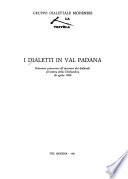 I dialetti in Val Padana